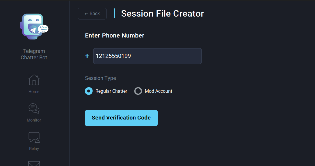 Creating Session Files